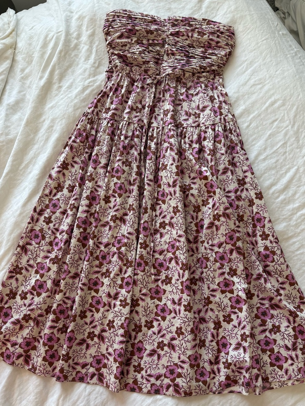 NWOT Jason Wu Strapless Floral Sundress